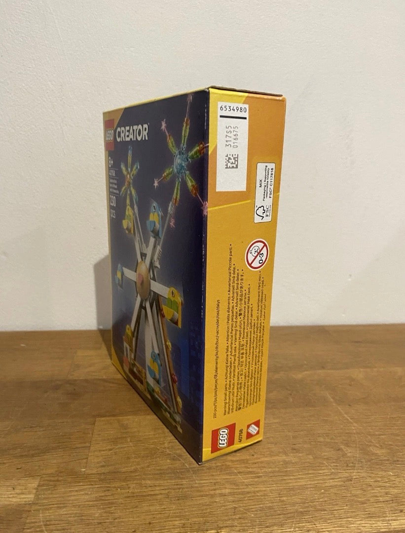 Lego Creator 40758 Celebration Ferris Wheel With Fireworks. Sealed