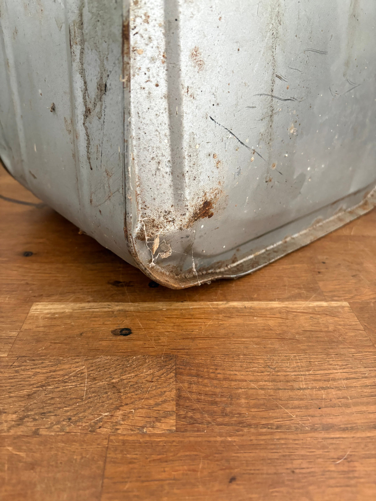 Vintage Robbican Fuel Can , As Found 5 Gallon