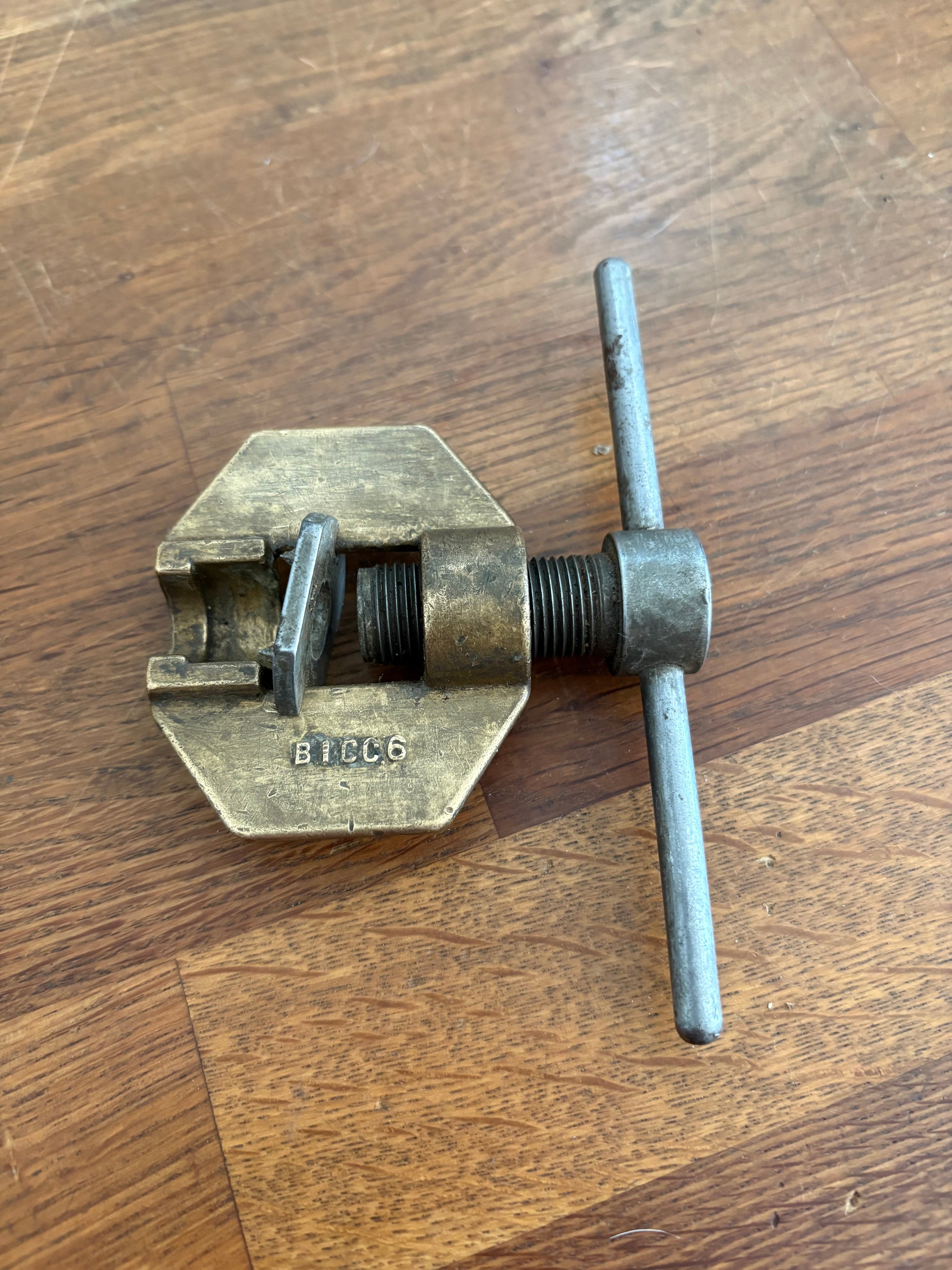 Vintage MICC BICC 6 15mm Cable Crimping Tool , Free UK Postage.