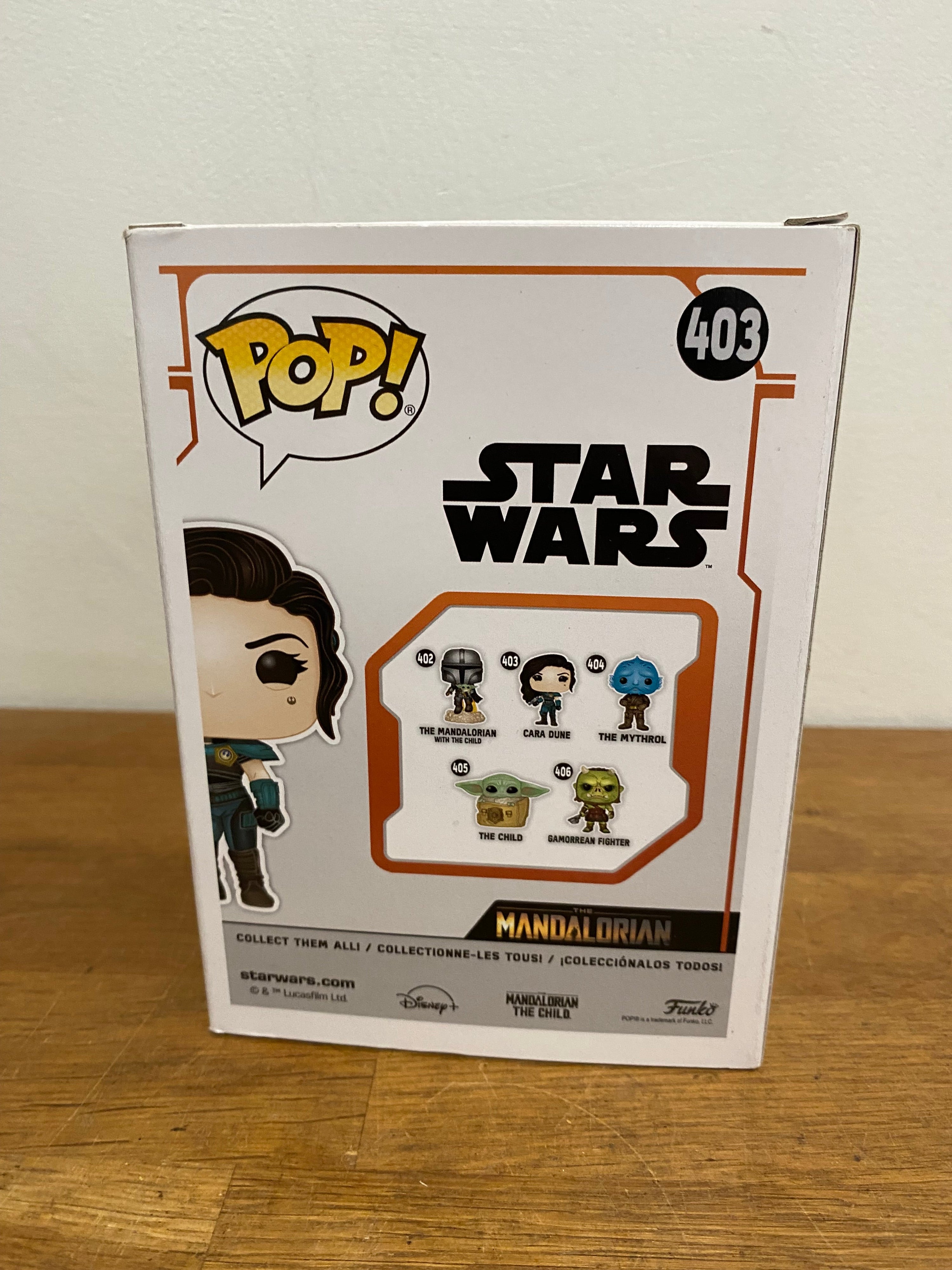 Funko pop , Star Wars , Cara Dune #403