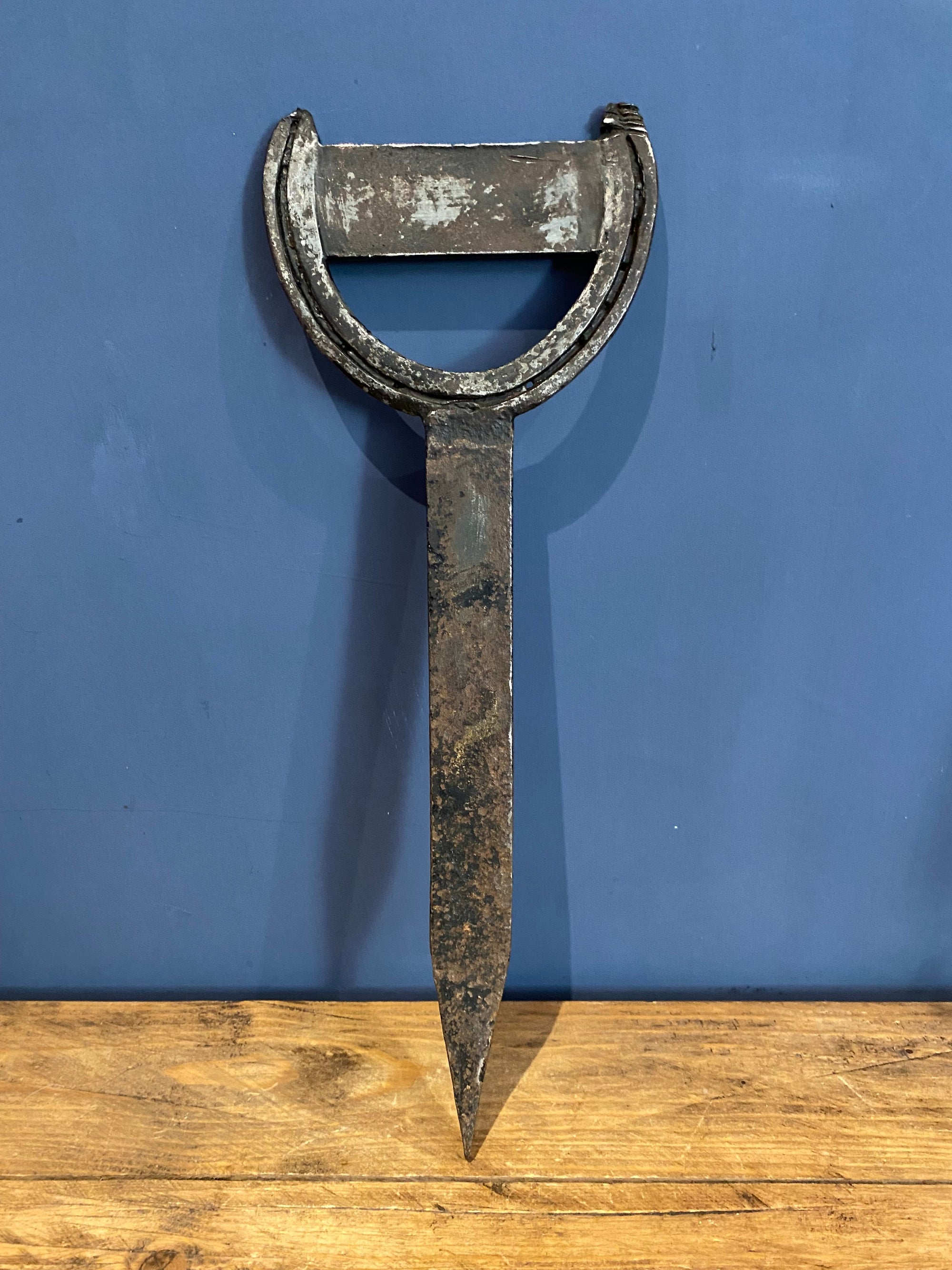 Unusual Rustic Horseshoe Boot Scraper