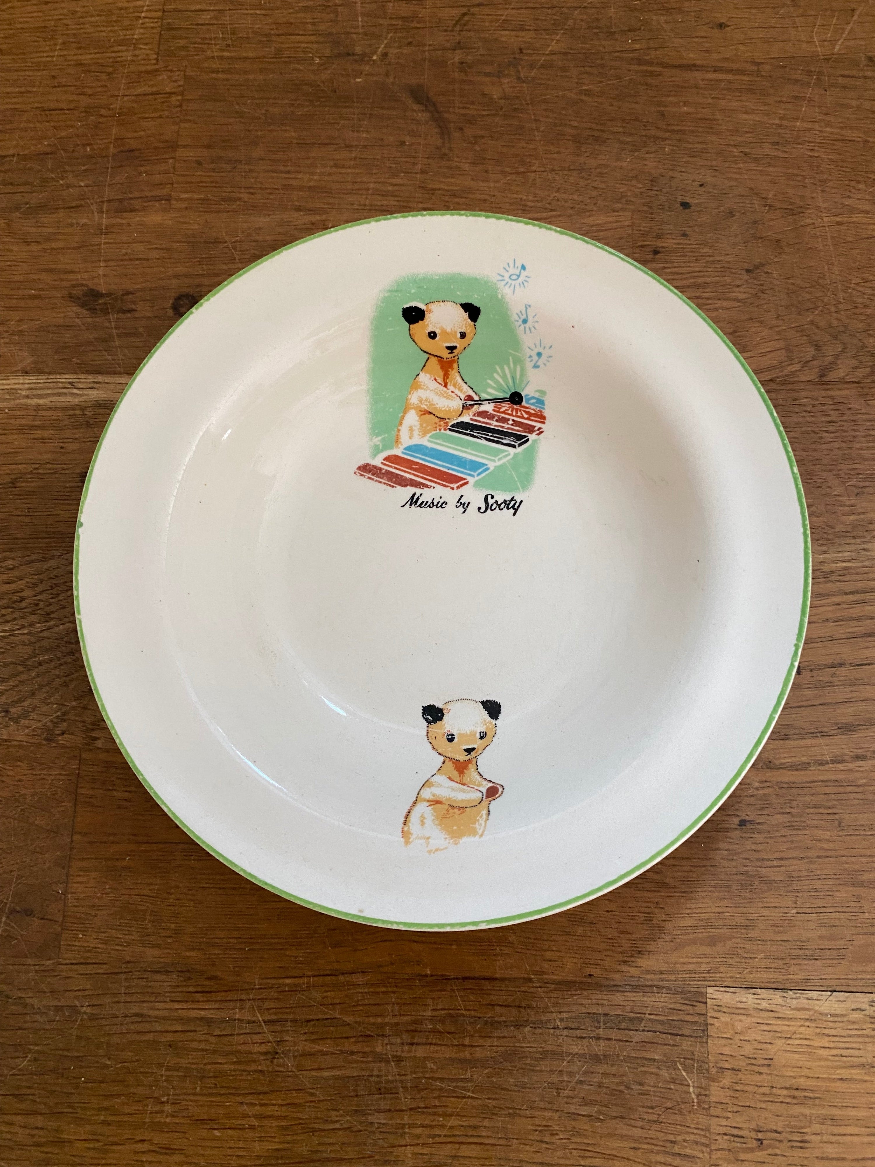 Vintage Keele St PTY , Sooty Bowl , Music By Sooty