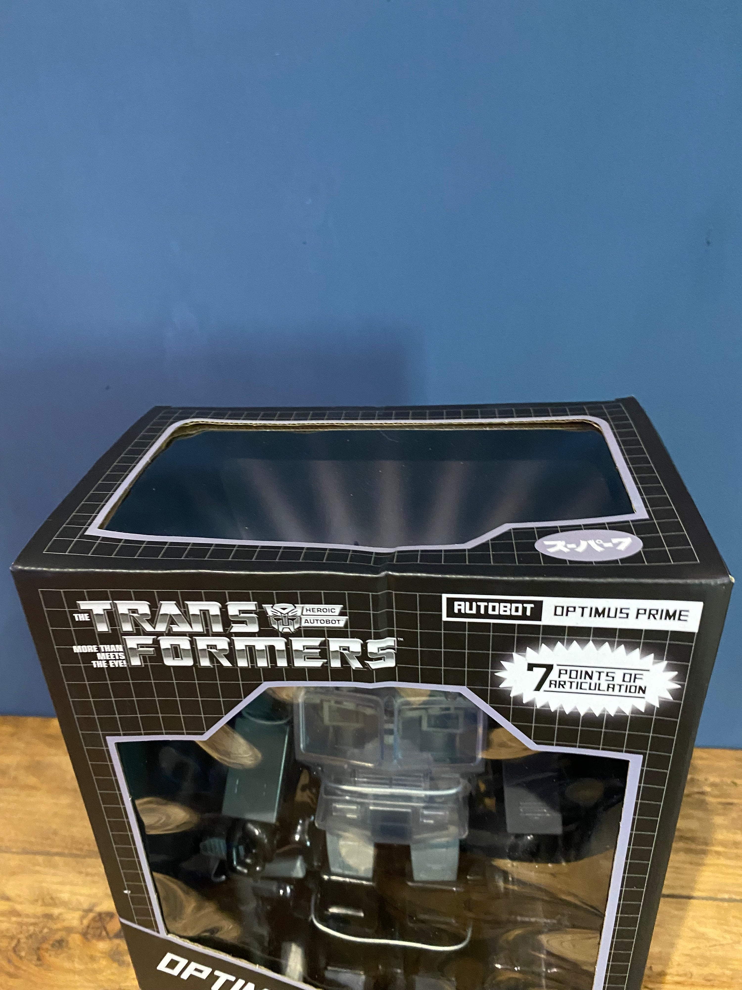 Rare Transformers Optimus Prime, Super 7 Action Figure