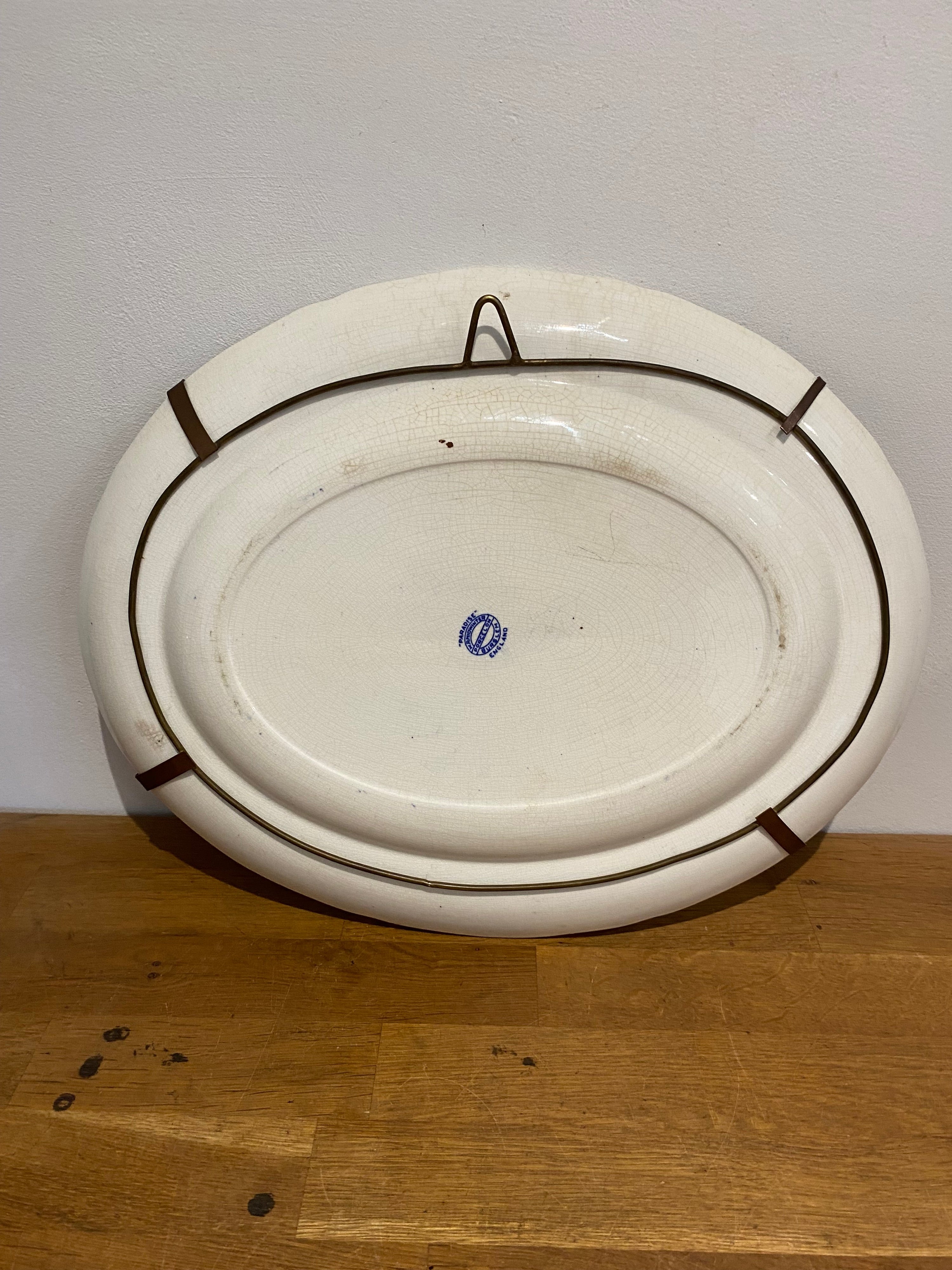 W R Midwinter Of Burslem, Paradise Series Pattern, Meat Charger/ Platter/serving