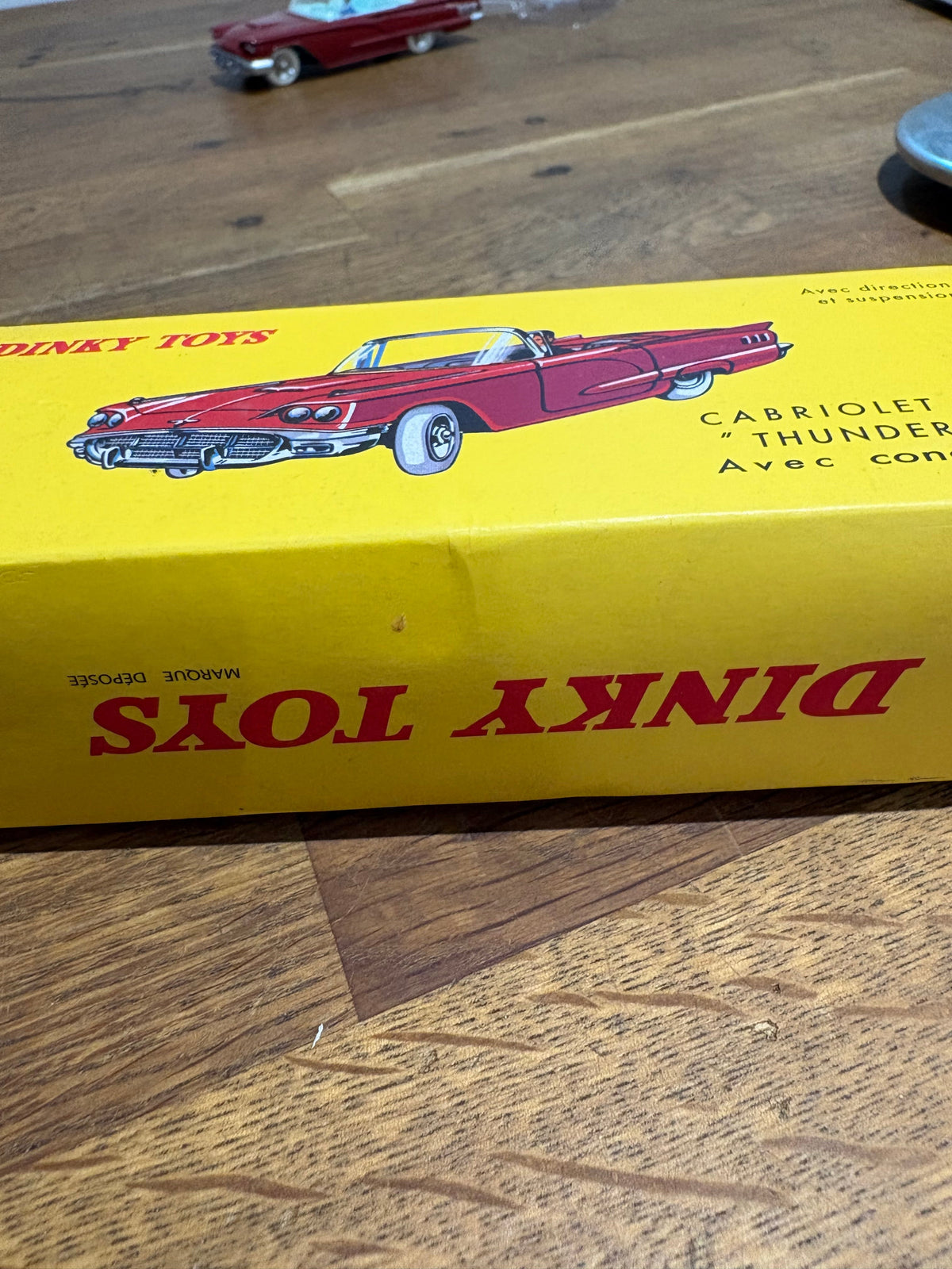 Dinky Toys 555, Cabriolet Ford Thunderbird , Diecast Car
