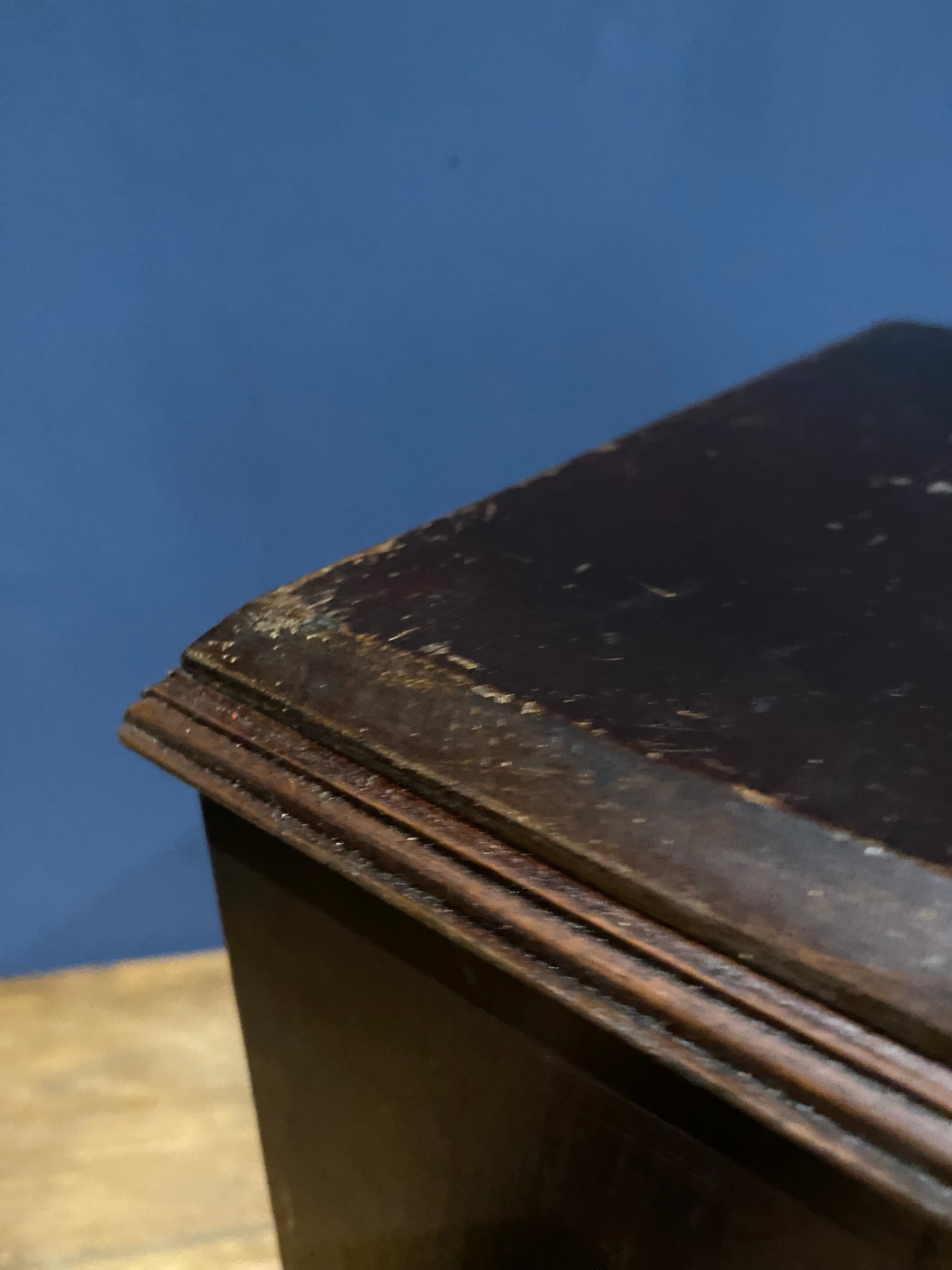 Antique Four Drawer Apprentice Piece/drawers Cabinet