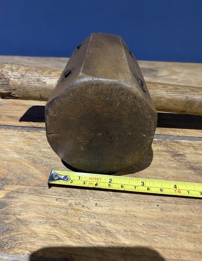 Vintage Military Tent Peg Mallet, H.B.Ltd, JA226