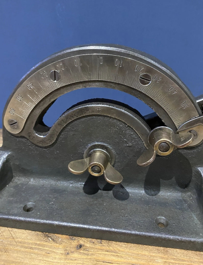 Vintage Machine Top Protractor, Lathe Etc