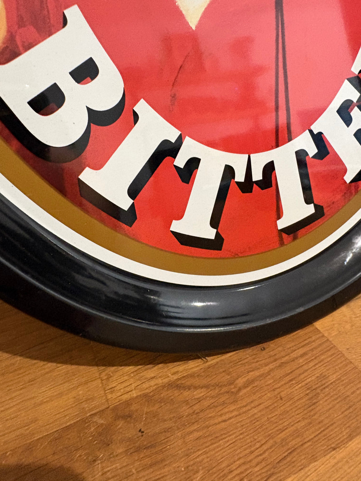 Tetley Bitter Oval Drinks Tray