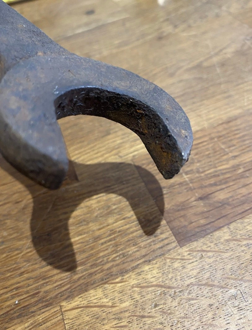 Vintage Snail Brand Spanner ,  11/16 BSW , 3/4 BSF