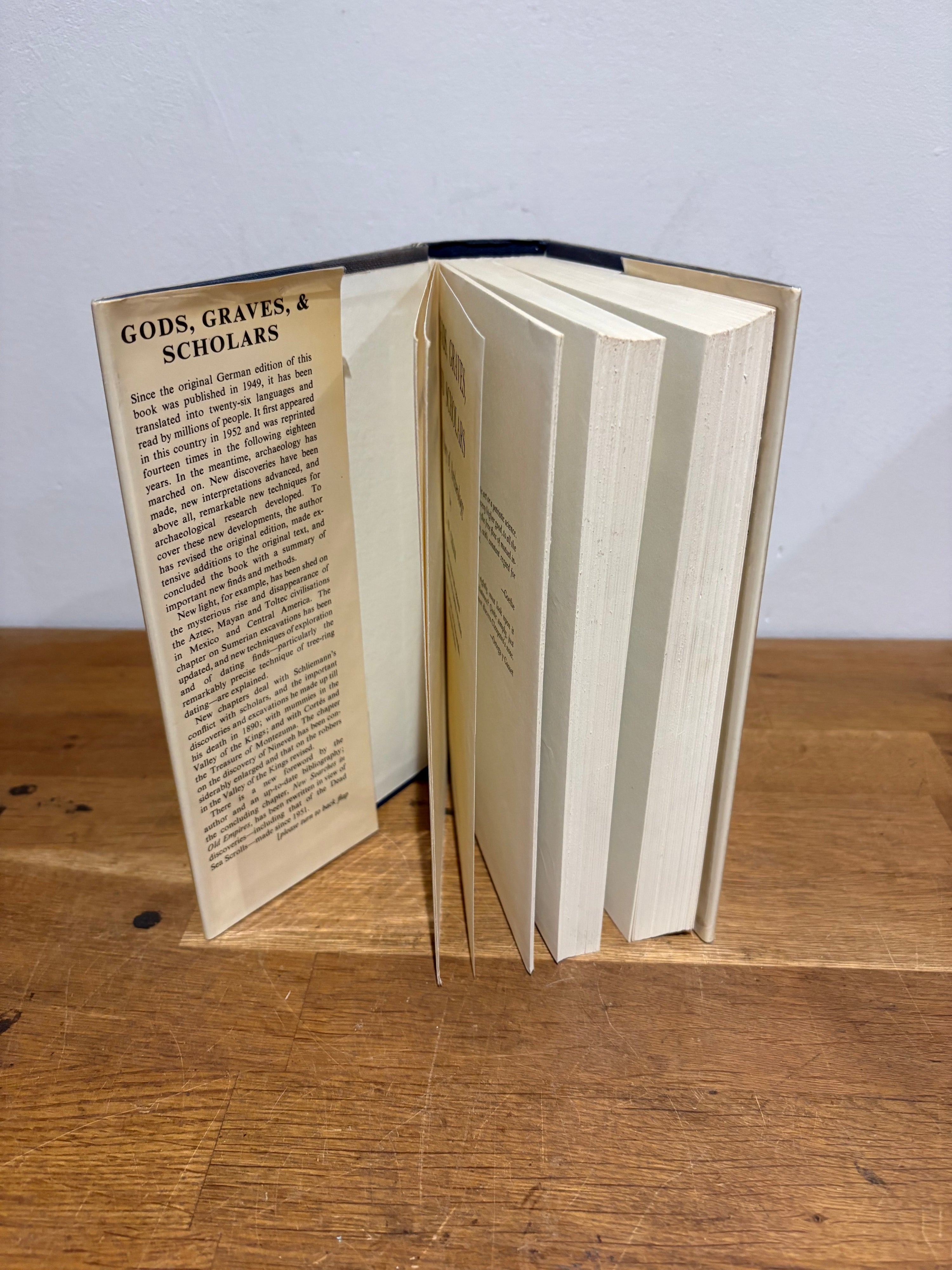 Gods, Graves & Scholars, The Story Of Archaeology. C W Ceram, 1978 Hardcover