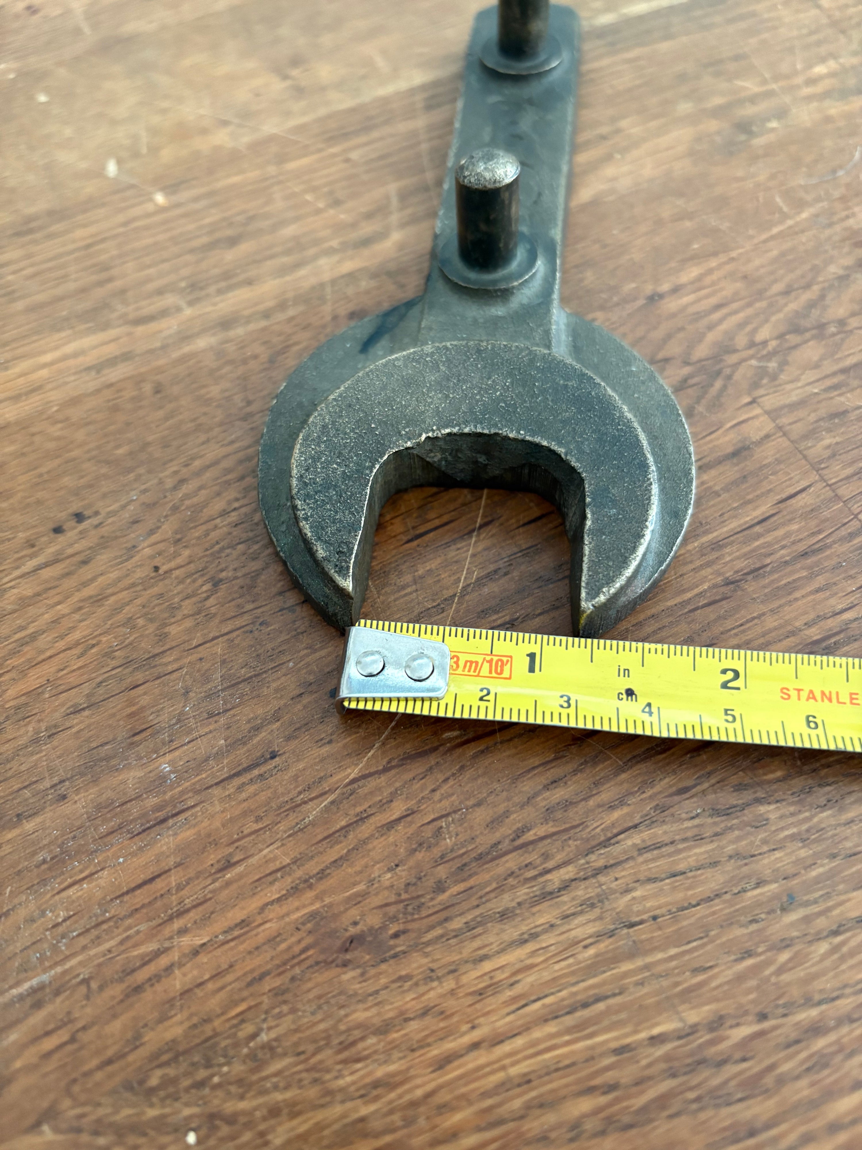 Unusual And Rare Coca Cola Barrel Spanner / Mechanic Spanner In Bronze