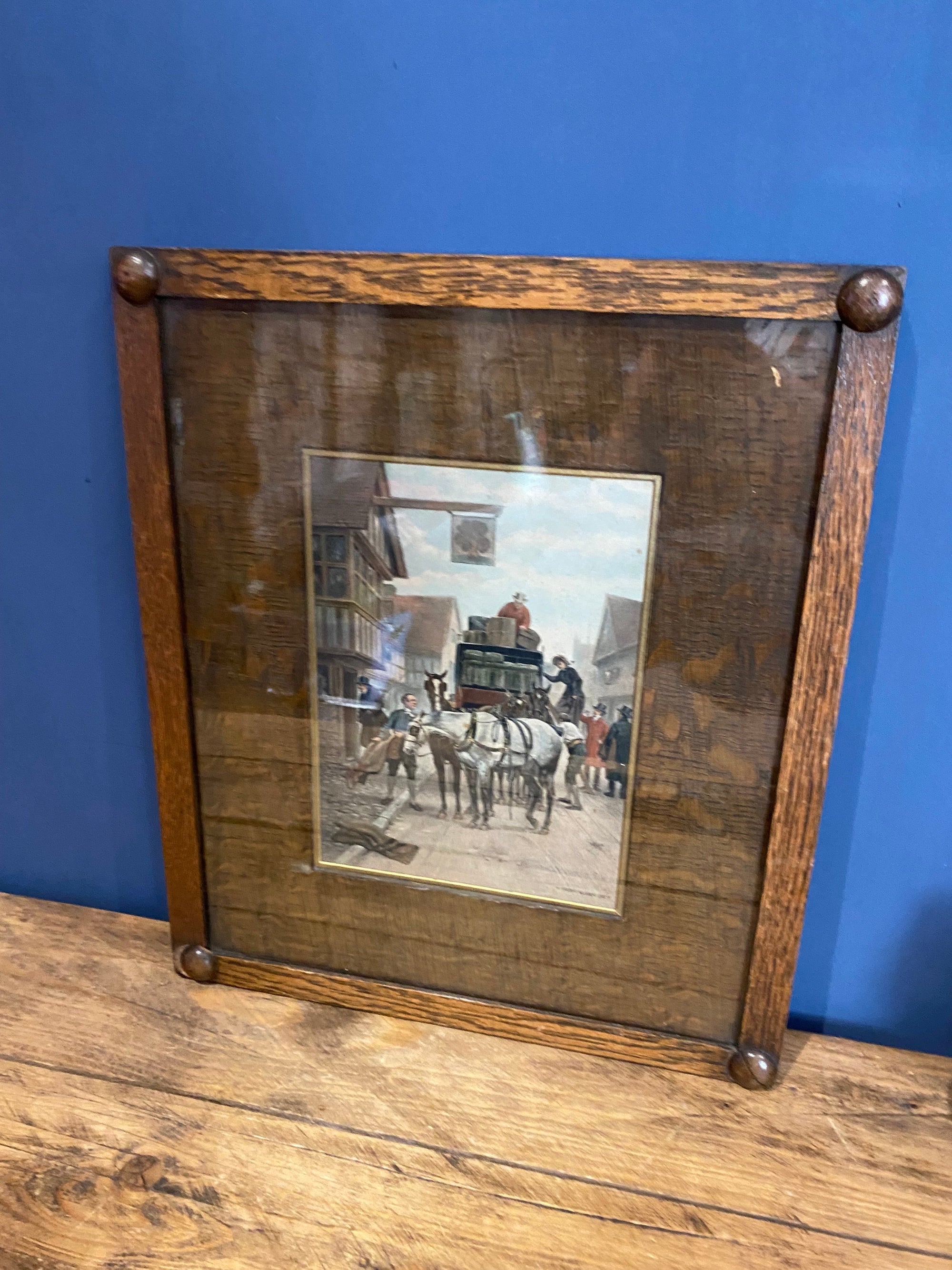 Antique Goodwin Kilburne painting, 1900