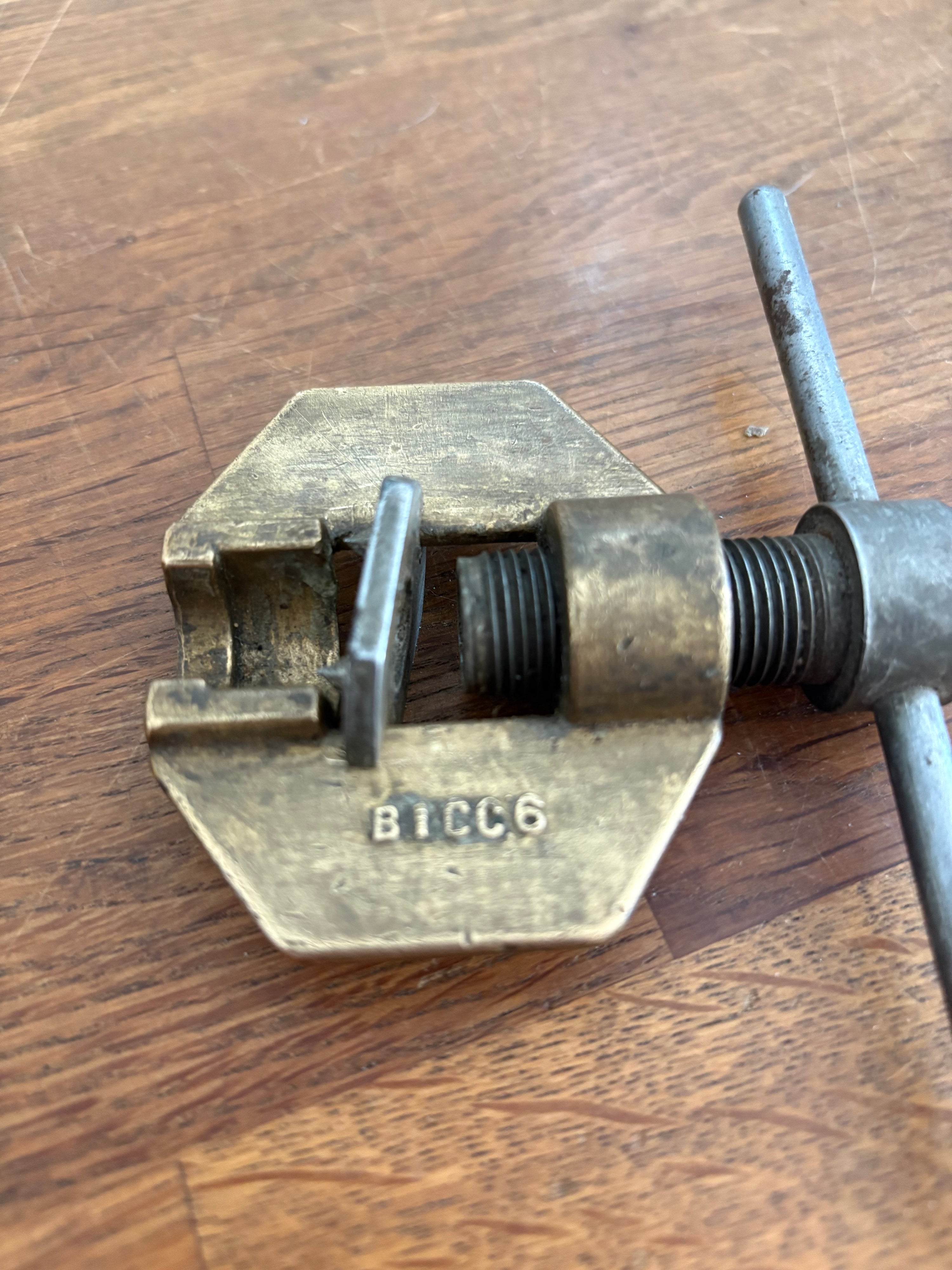 Vintage MICC BICC 6 15mm Cable Crimping Tool , Free UK Postage.