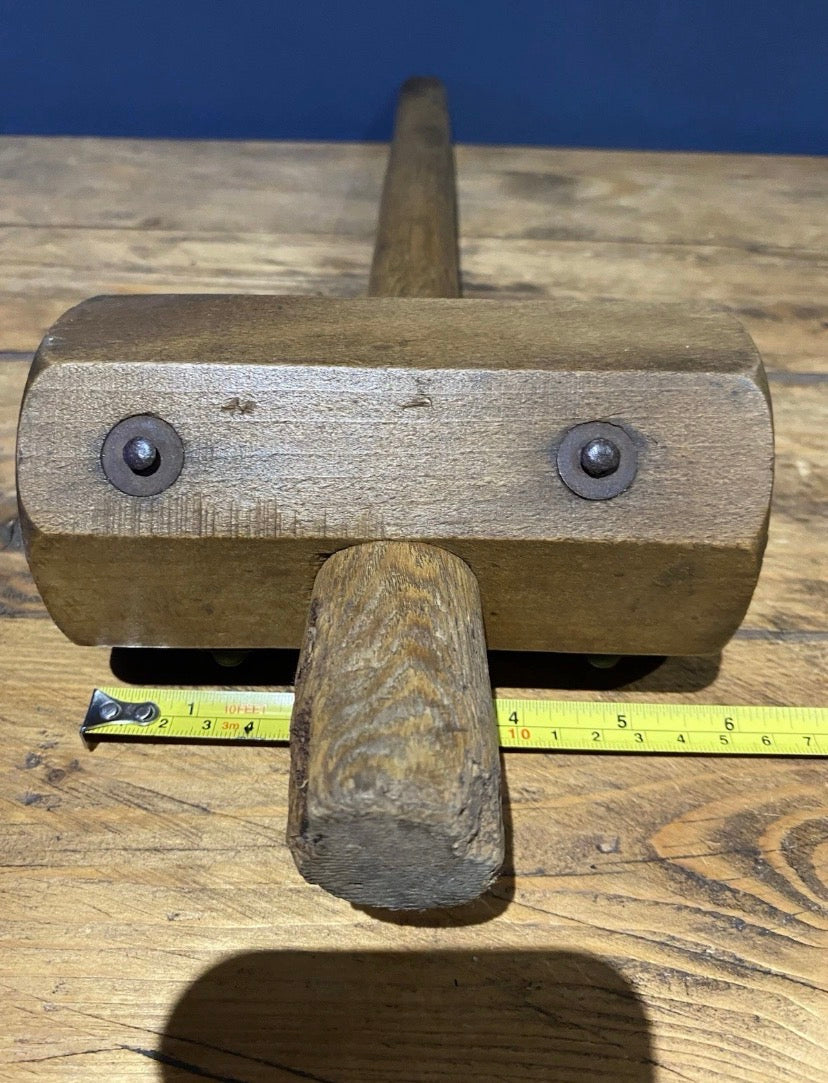 Vintage Military Tent Peg Mallet, H.B.Ltd, JA226