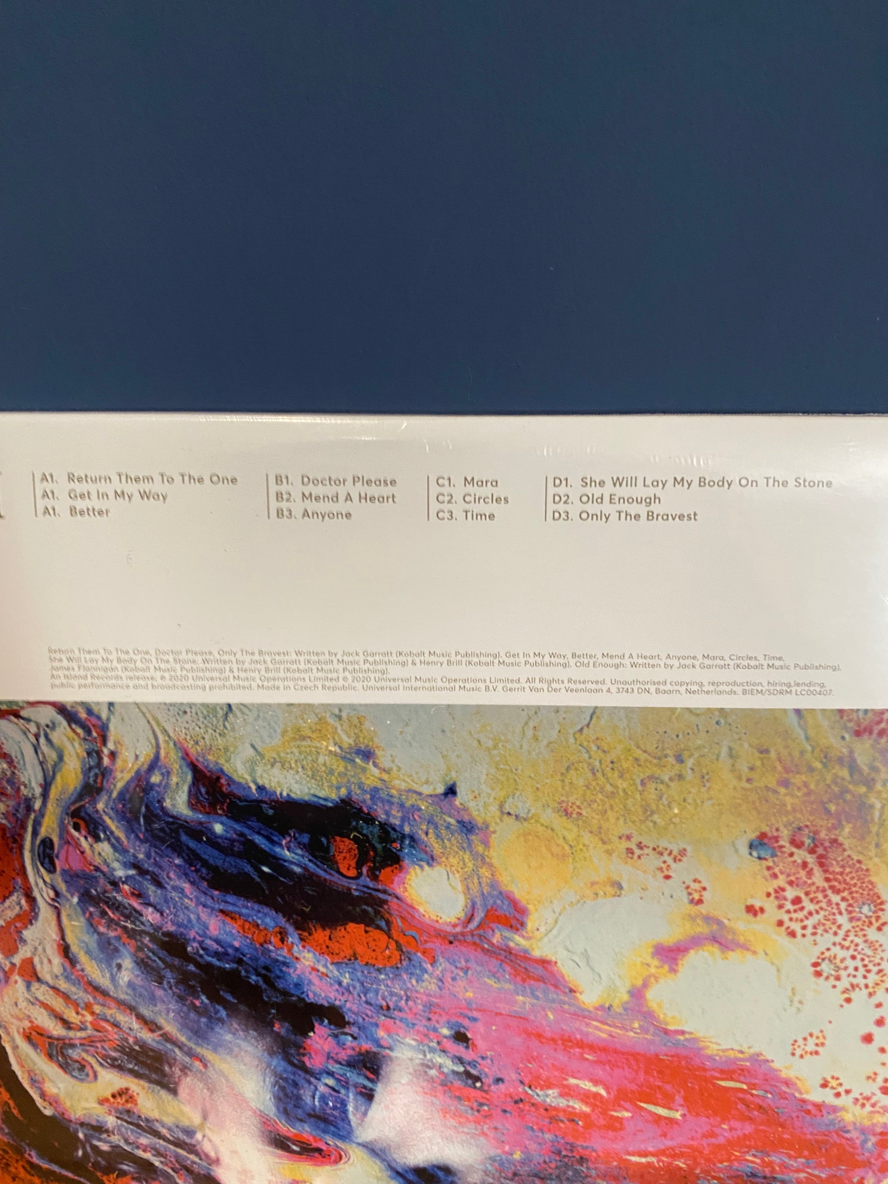 Jack Garratt , Love, Death & Dancing , brand new double 12” , transparent vinyl.