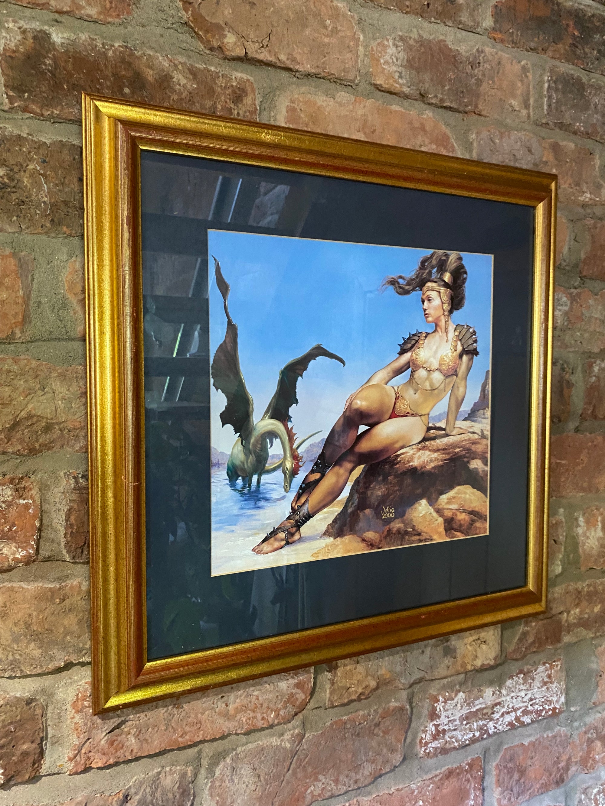 Julie Bell Fantasy Art Print | Wilson Fox Antiques