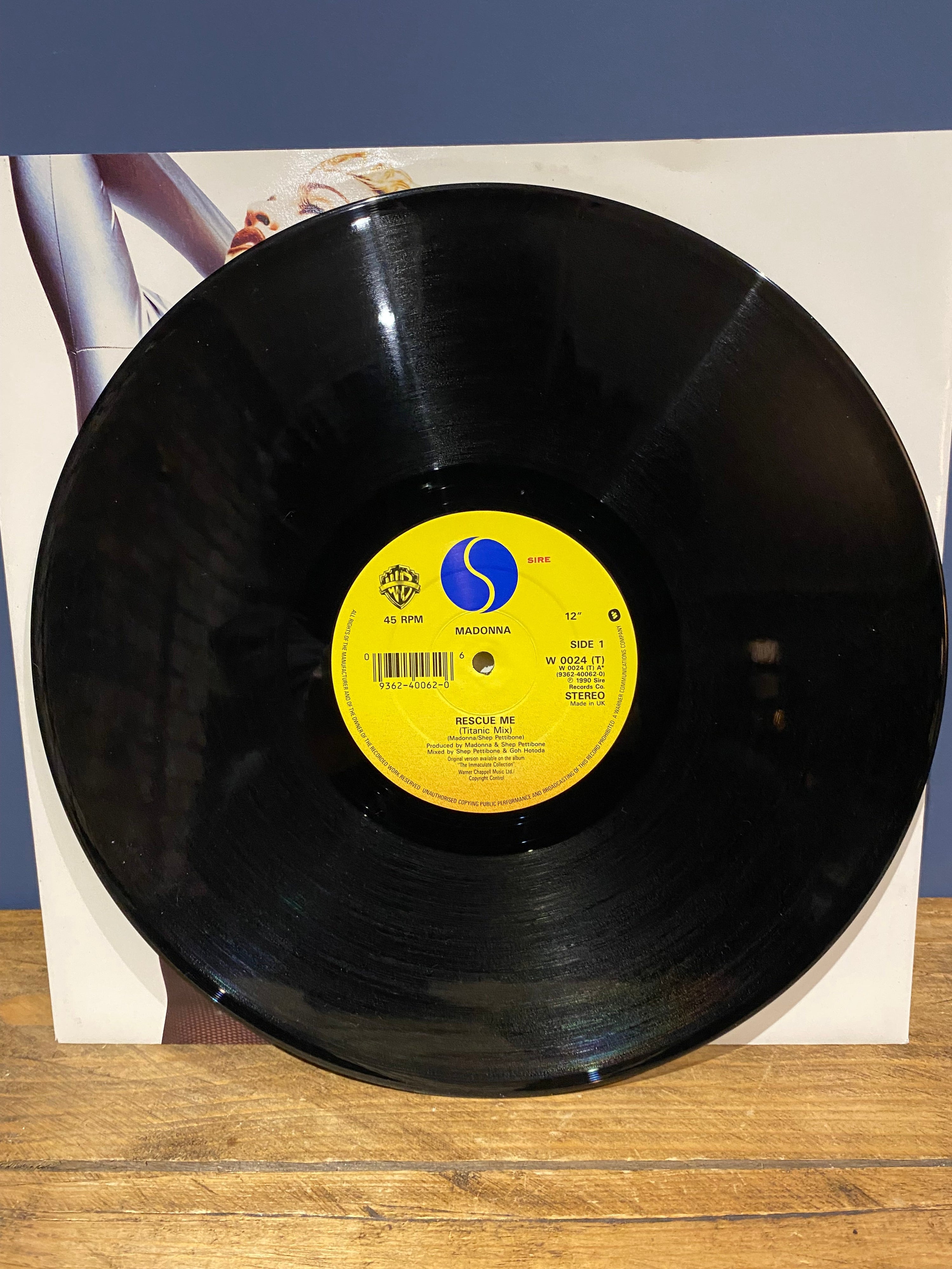 Picture of Madonna Rescue Me Vinyl Record 12 Inch Single | Buy vintage and antiques from Wilson Fox online antique shop