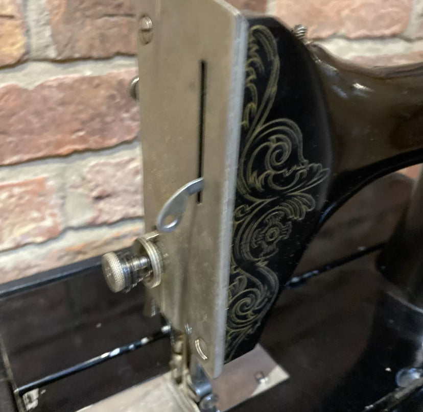 Vintage Tailor Bird Hand Crank Sewing Machine by Wilson Fox Antiques