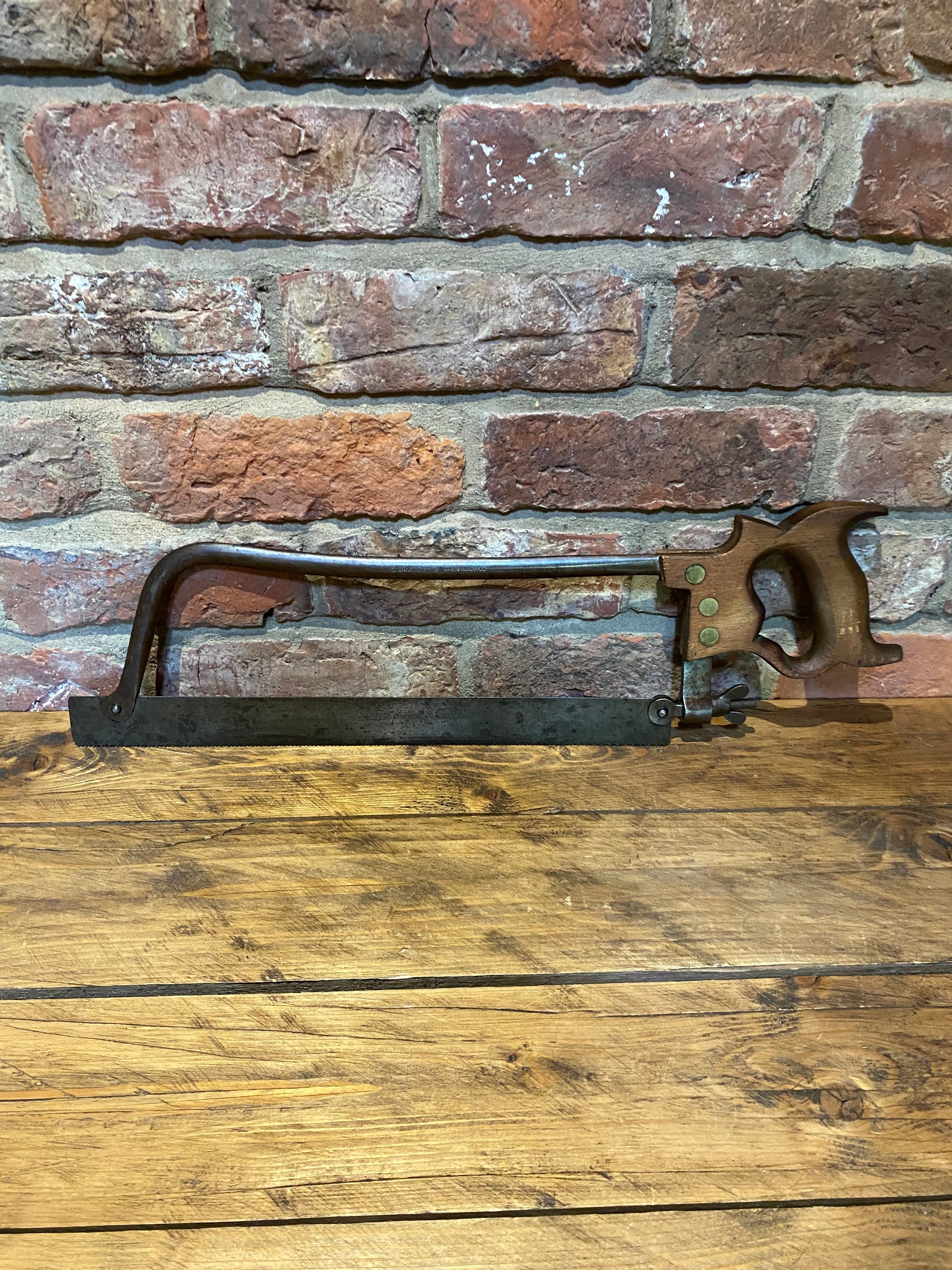 Vintage/ Antique J Shaw Butchers Saw / Bone Saw with free postage from Wilson Fox Antiques