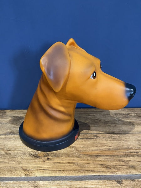 Halti Advertising Dog Head. Buy quirky vintage advertising signs at Wilson Fox Antiques