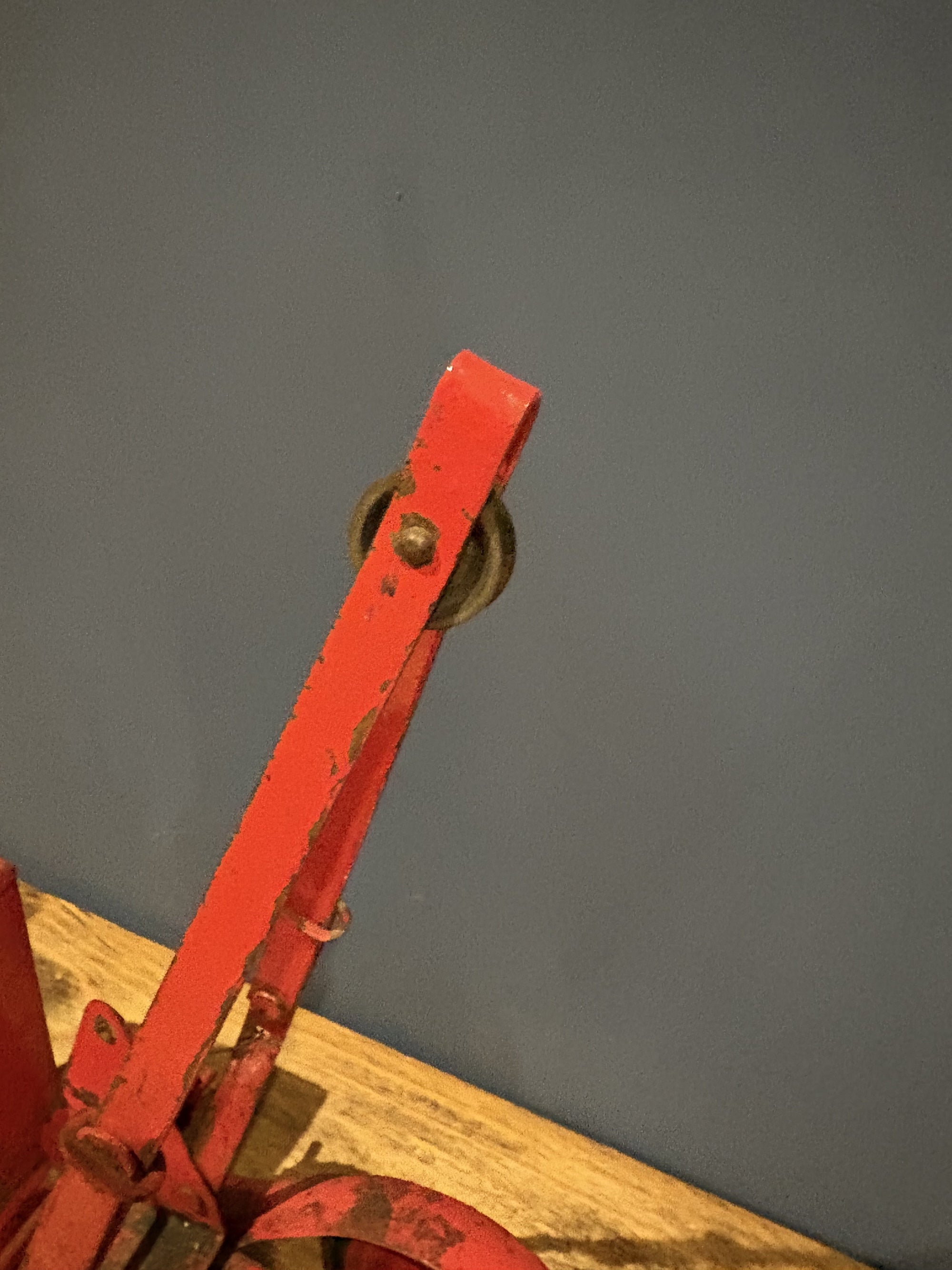 Large 1930s Triang Red Recovery Tow Truck In Red
