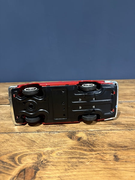 1960s Japanese Tin Toy Car In Red