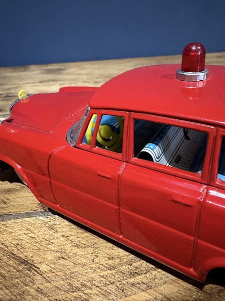 1960s Japanese Tin Toy Car In Red