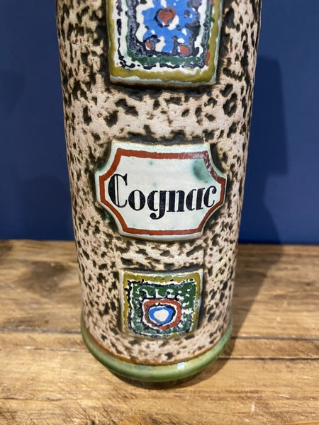 1970s West German Cognac Bottle