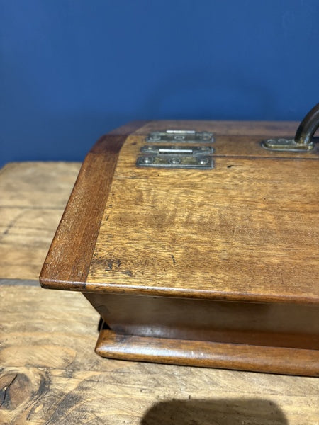 Edwardian Cutlery Holder With Handle