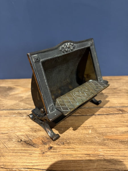 Match Holder And Striker "Cosmos Radiant Fire" Salesman's Sample Of A Fire