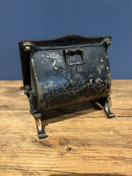 Match Holder And Striker "Cosmos Radiant Fire" Salesman's Sample Of A Fire