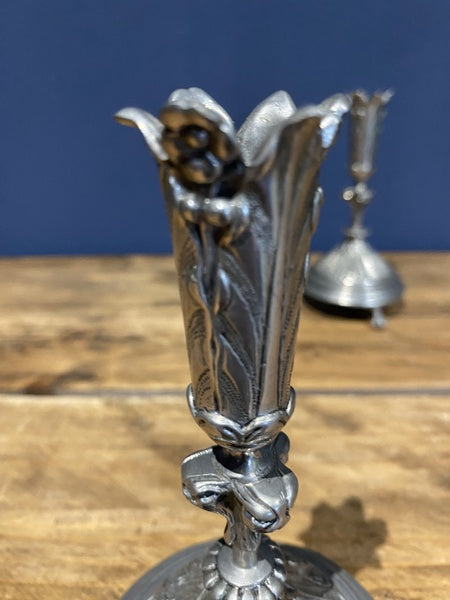 Metropolitan Museum Of Art 1988 Metal Candlesticks Candle Holders - MMA