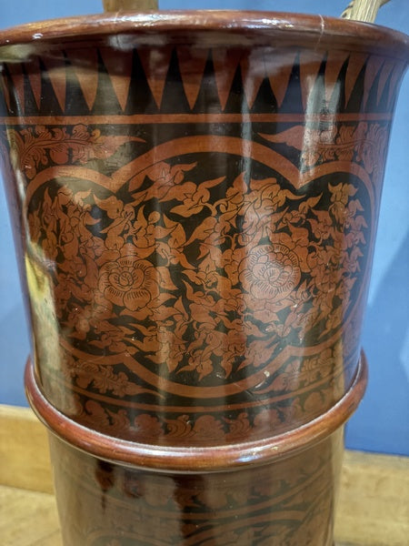 Turn Of The Century Rare Bamboo Stick Stand
