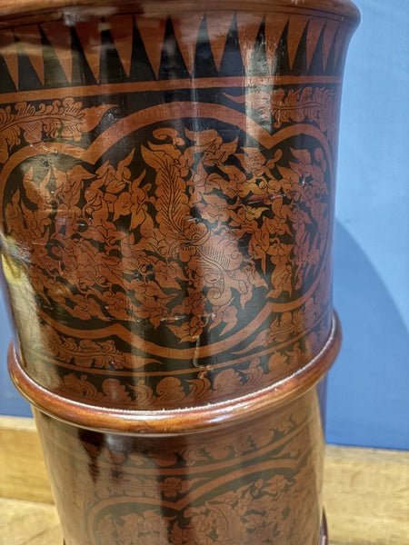 Turn Of The Century Rare Bamboo Stick Stand