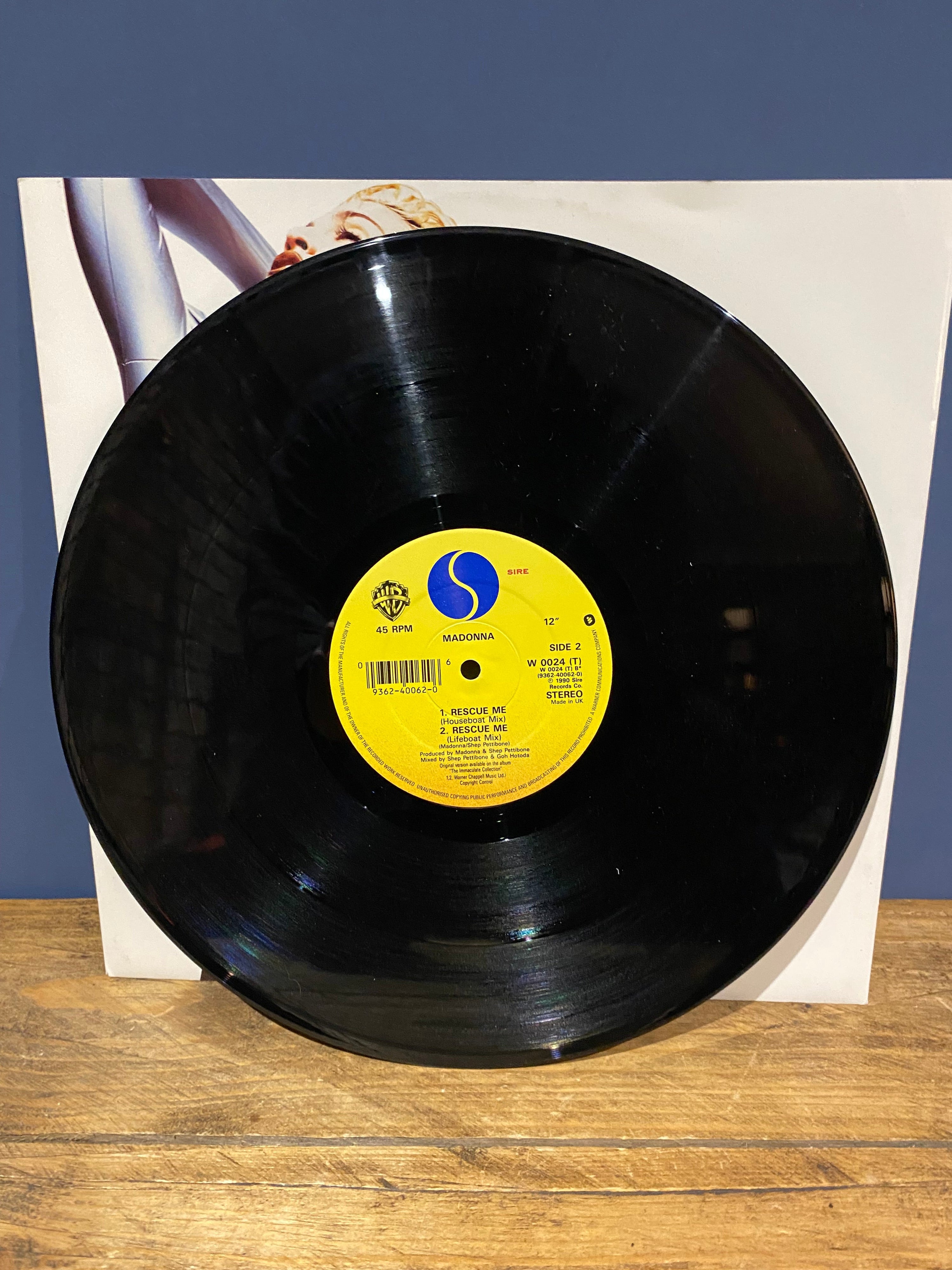Picture of Madonna Rescue Me Vinyl Record 12 Inch Single | Buy vintage and antiques from Wilson Fox online antique shop
